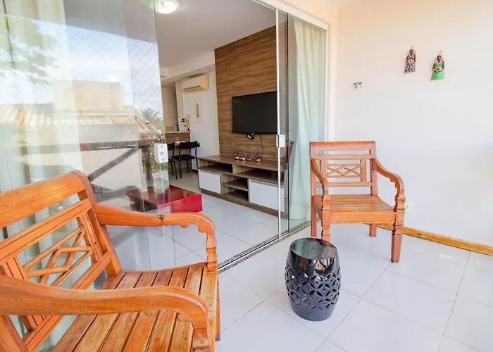 Gb24 Apt 2 Quartos Pe Na Areia - Paraiso Dos Corais